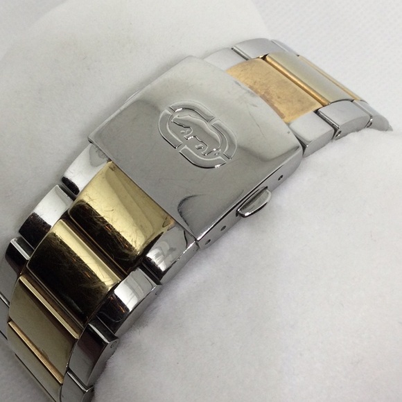 ✨ ECKO UNLTD Tri-Tone Gold, Rose Gold, and Silver Wristwatch ✨ - Picture 3 of 7